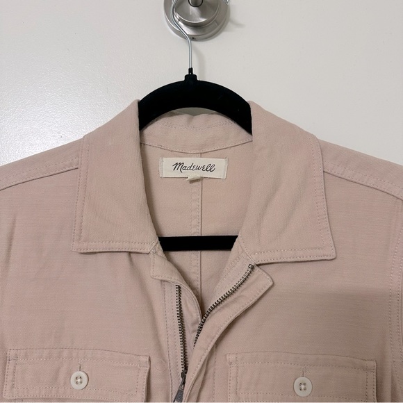 Madewell - Garment-Dyed Zip-Front Coverall Jumpsuit - Picture 3 of 5